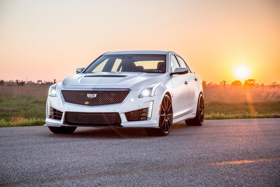  Cadillac CTS-V HPE1000 Pedestal Edition by Hennessey 2018 года  (фото 4 из 17)